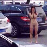 LOOK: Wife Leaves Cheating Husband & Her Twin Naked In Busy Car Park