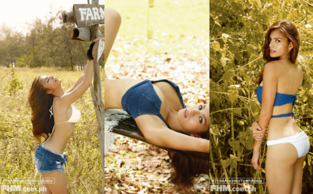 LOOK: Andrea Torres Goes Topless For FHM December 2014 Cover 
