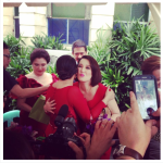 LOOK: Kris Aquino, Ai Ai delas Alas ‘Beso Beso’ Scene at DongYan Wedding